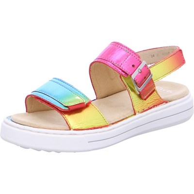 ARA Courtyard rainbow Sandaler Dame Brune | YR6384957